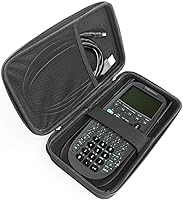 Vista 4 de Estuche rígido compatible con calculadora gráfica programable de titanio Texas Instruments TI-89