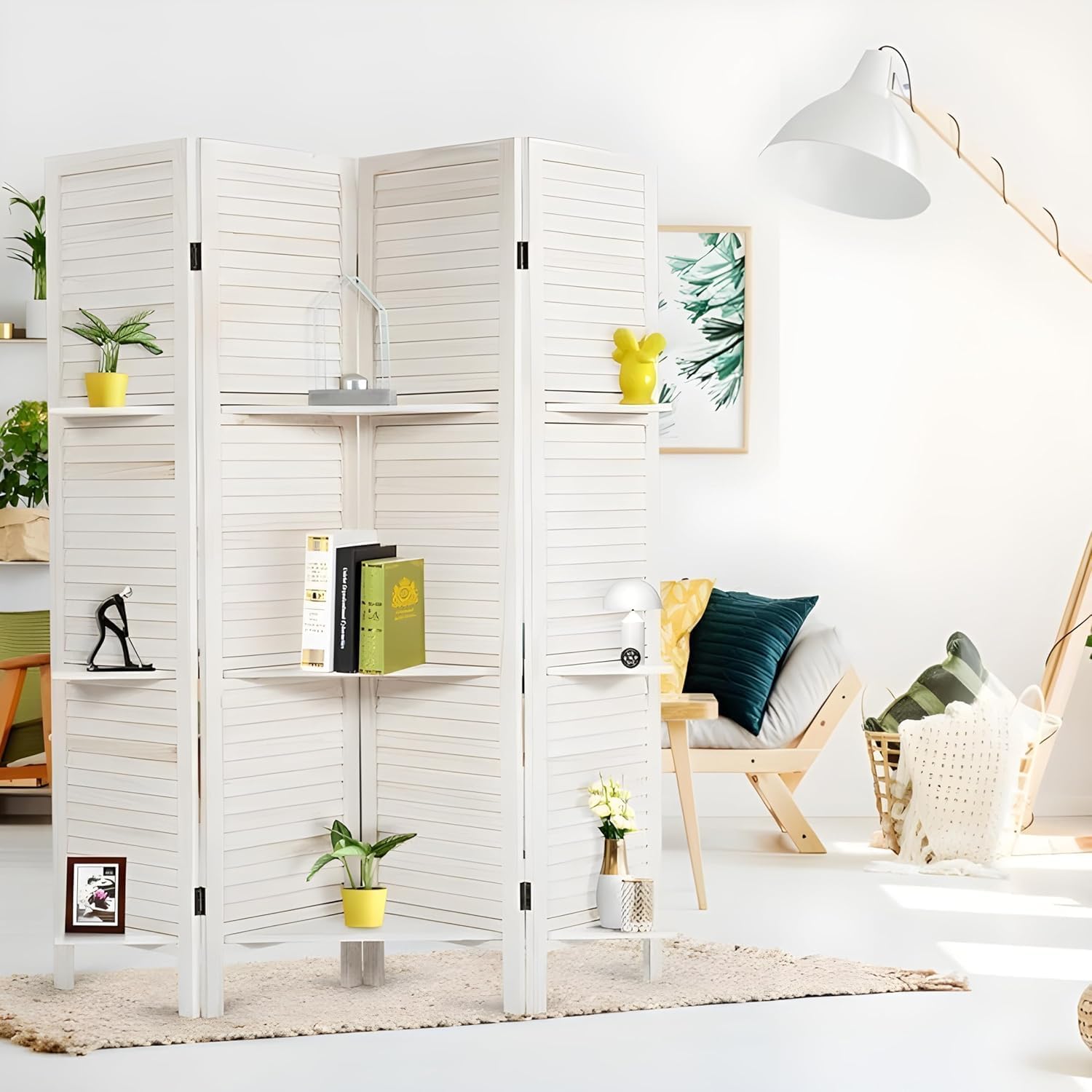 Musa Kazim Wooden Partition/Wall Screen/Room Divider/for Living Room ...