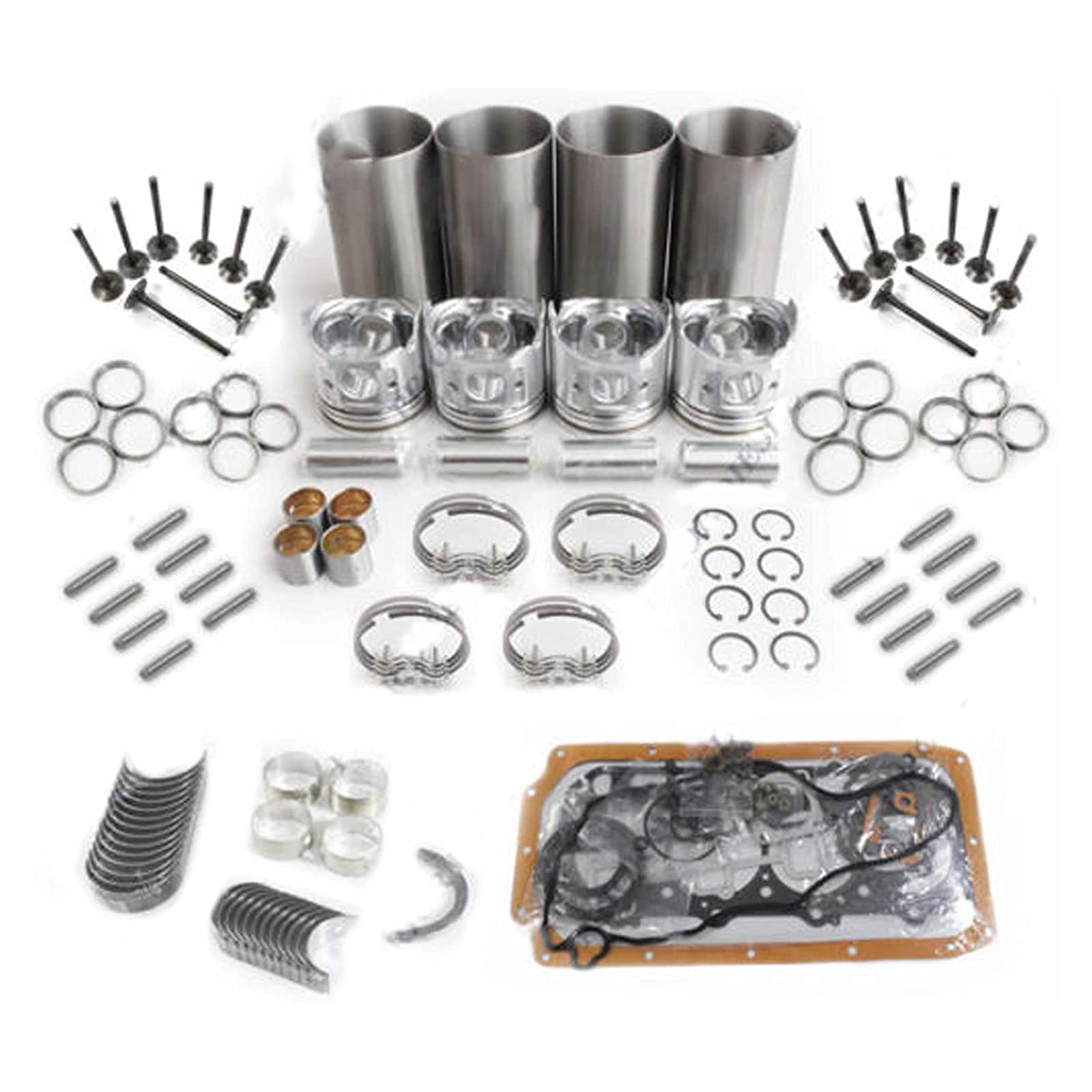 Buy 4TNV98 4TNV98T Engine Overhaul Rebuild Kit SINOCMP Excavator