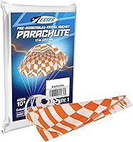 Estes 2264 12-Inch Printed Parachute for Model Rockets - Durable Recovery Accessory, Safe Landings for Ages 10+