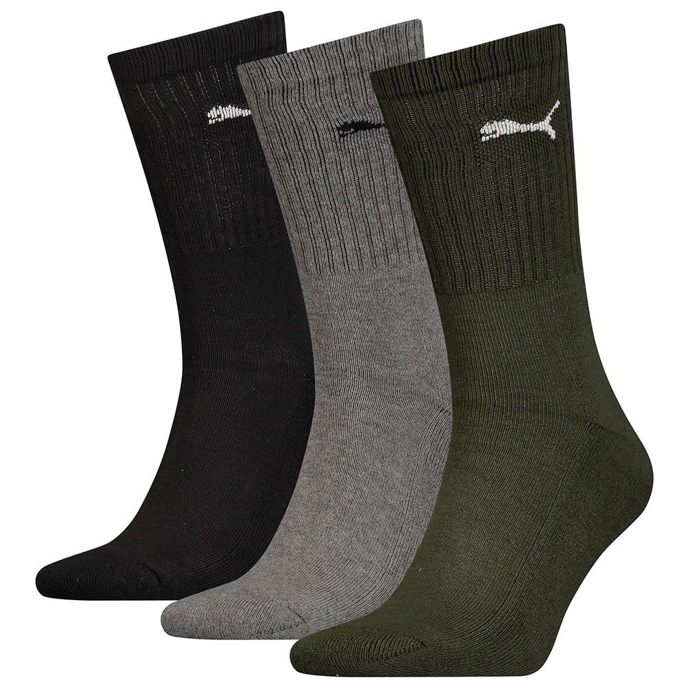 PUMA UNISEX CREW SOCK 3P