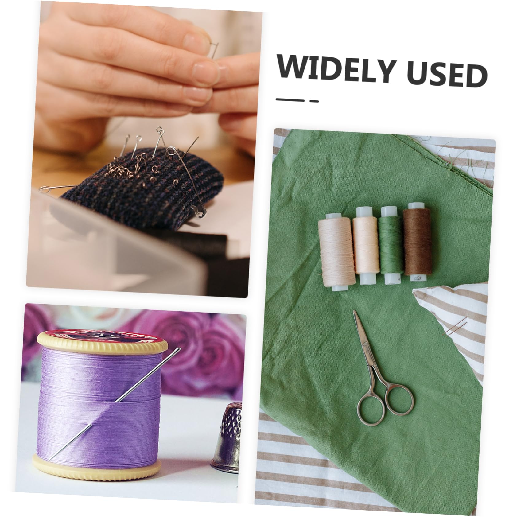 OSALADI 4 Set Contenitore Portatile per Aghi Scatola Multi per Aghi da Cucito Compatto e Resistente per Casa e Hobby Creativi