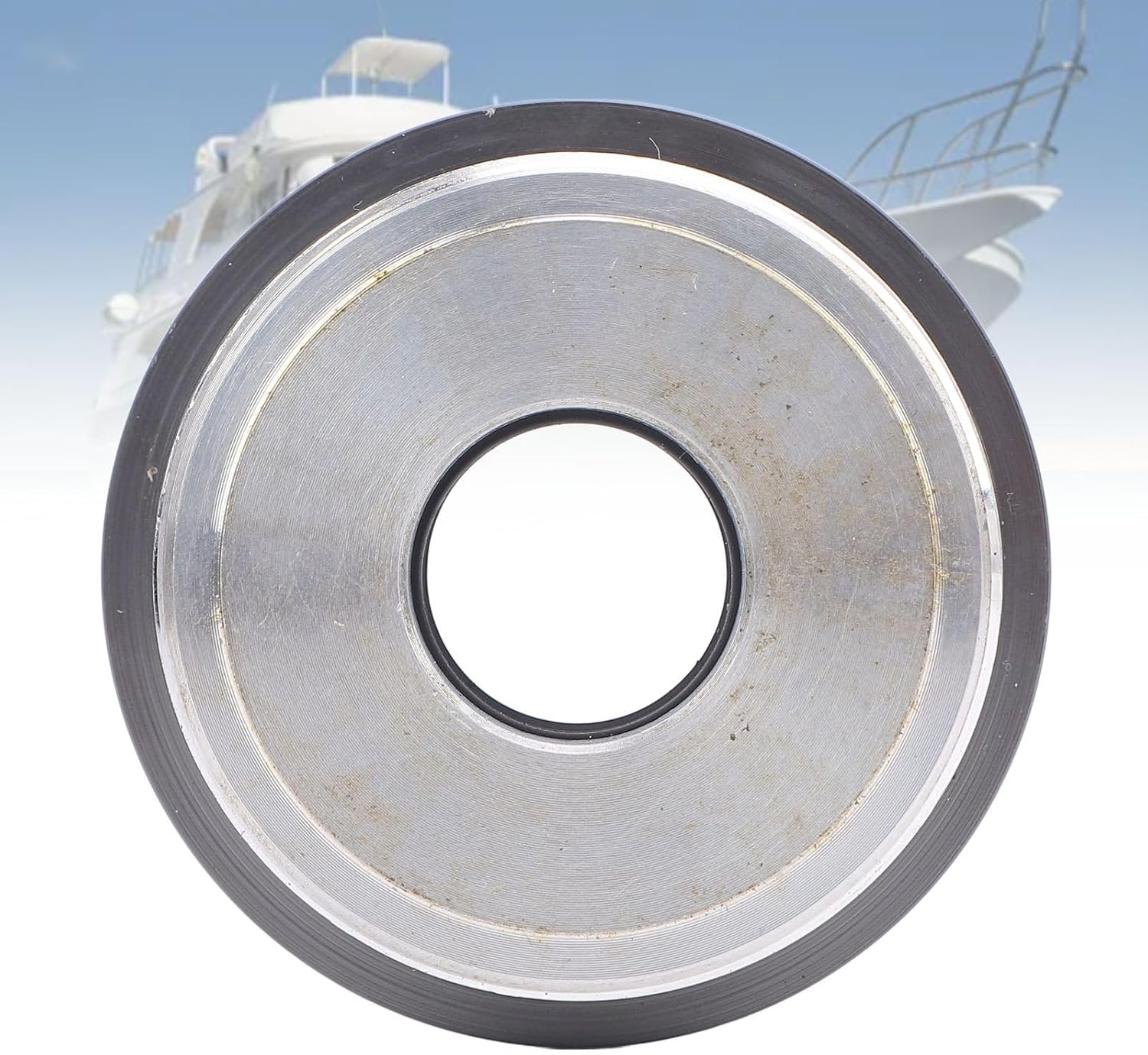 Tilt End Cap, 8 Holes 64E-43811-02-00 with Seals for Outboard Marine 115 to 250 2 4 Stroke, 2PCS Replacement 48630-96J01 64E-43821-01-00
