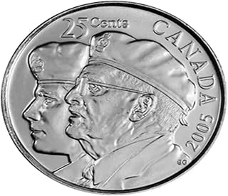 2005-P Canadian 25-Cent Year of The Veteran Quarter Coin UNC