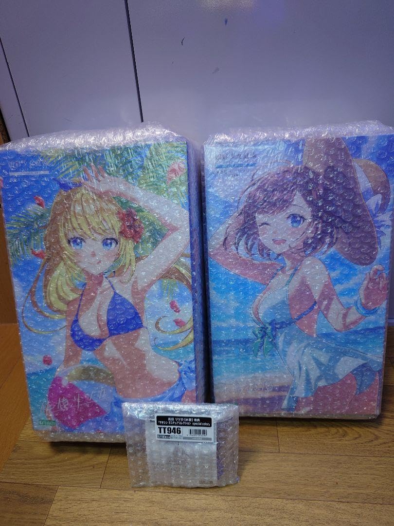 Amazon.co.jp: コトブキヤ 創彩少女庭園 特典付佐伯リツカ水着、小鳥遊 