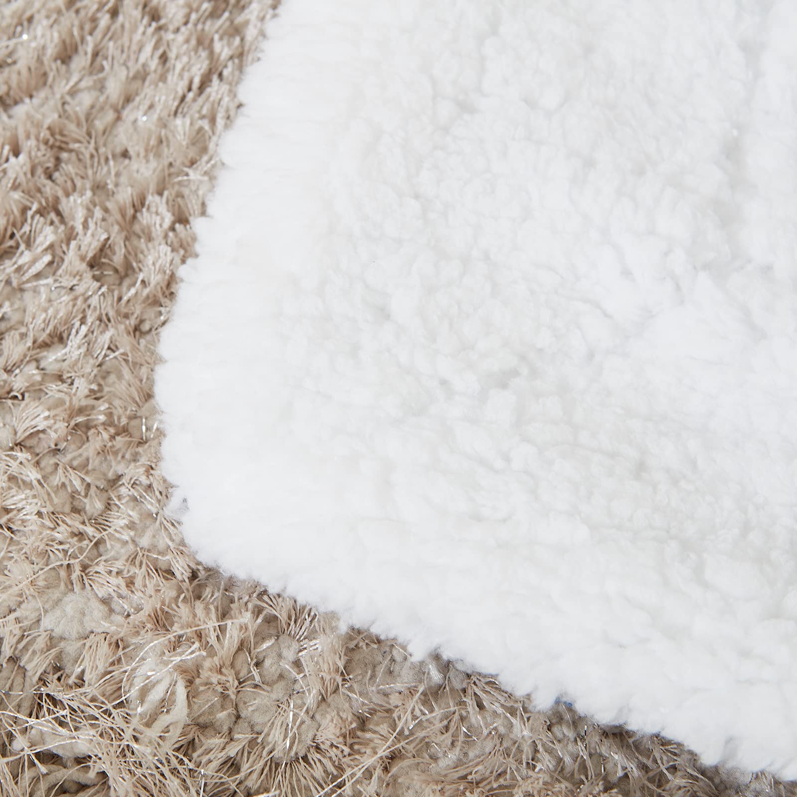 SOCHOW Sherpa Decke Marine Blau zweiseitige Wohndecken Kuscheldecken, extra Dicke warm Sofadecke/Couchdecke aus Sherpa, 220 x 240 cm super flausch Fleecedecke als Sofaüberwurf oder Wohnzimmerdecke