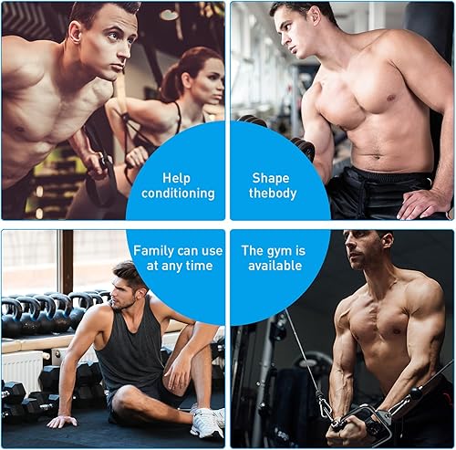 Miniatura 9 de Cabilock Rueda de rodillo portátil para abdominales para entrenamiento de núcleo, rodillo de ejercicio antideslizante para hombres y mujeres,