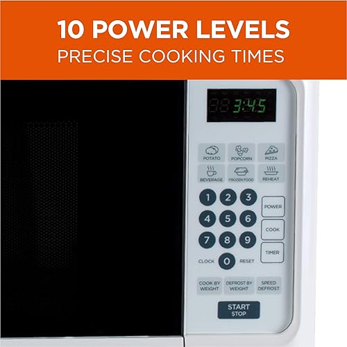 Miniatura 4 de Commercial Chef Microondas para encimera, 1.1 pies cúbicos, White & Keurig K-Classic Coffee Maker K-Cup Pod, porción individual, programable, 6 a 10