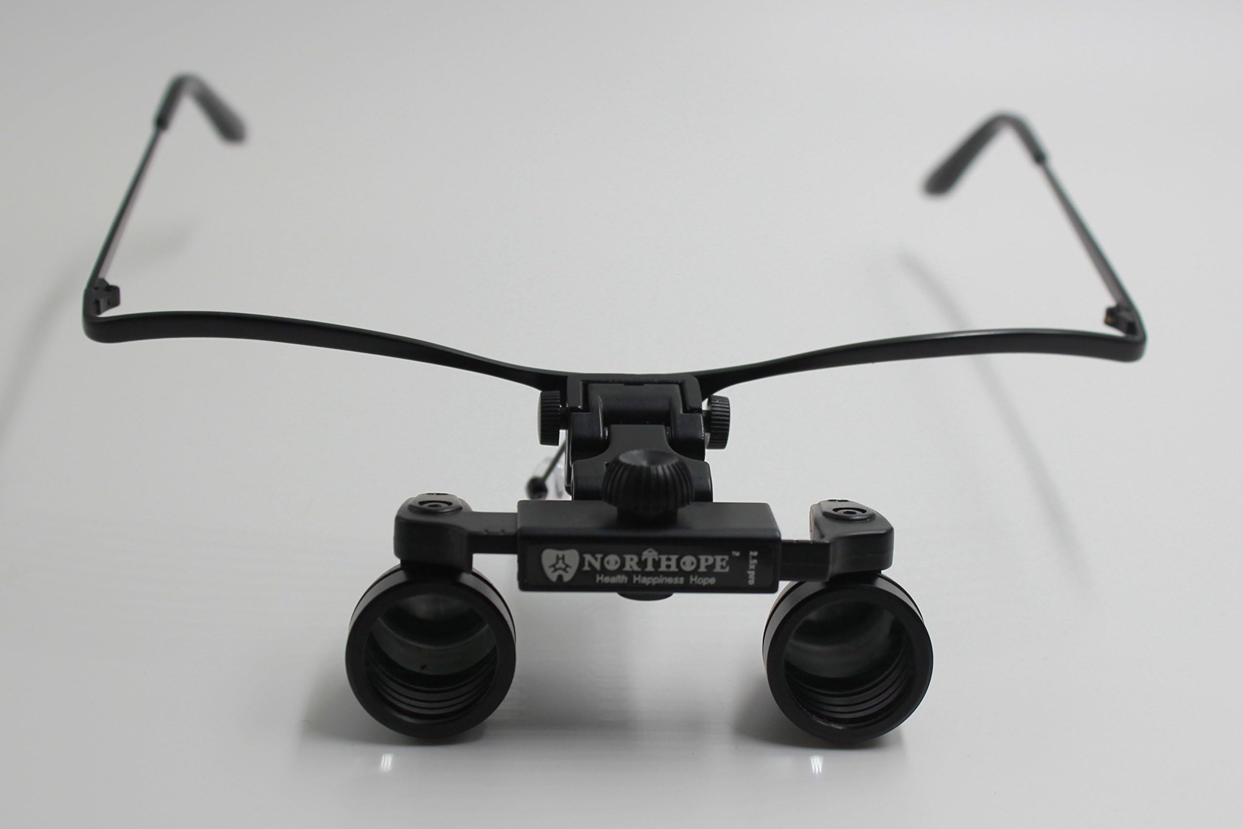 NORTHOPE Ultra-Light High-Definition Waterproof L60G 2.5XPRO 420 Surgical Medical Dental Binocular Loupes with Half Frame