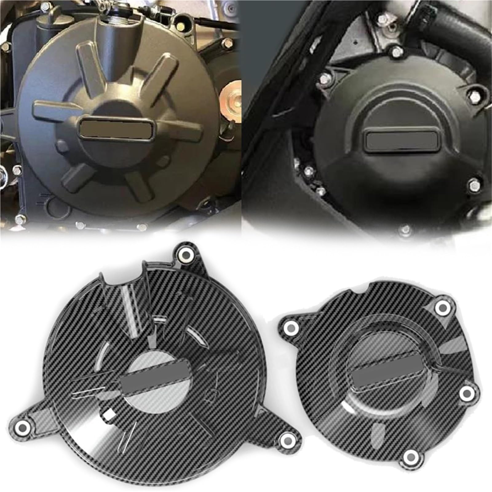 Protection carter moteur Aprilia RSV4 en carbone kevlar haute résistance