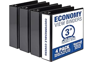 Customizable 3-Ring Binder: The Ultimate Organizational Solution