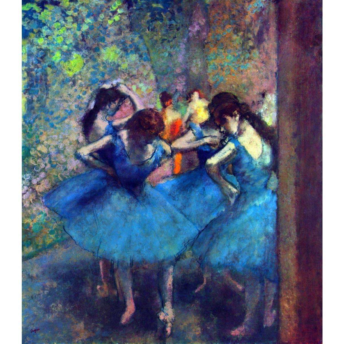 Impression sur toile Degas Danseuses #1 ARTICULOZY 76x101 cm - 2