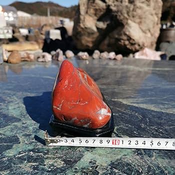 Amazon.co.jp: 赤玉石 2.2キロ レッドジャスパー 鑑賞石 石 置物