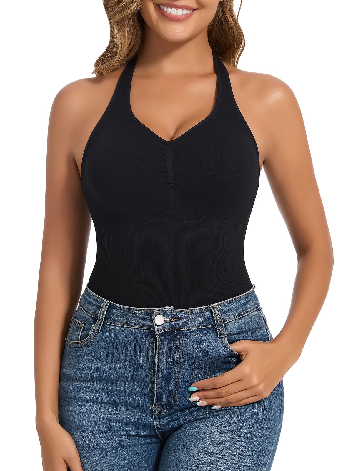 Joyshaper Hauts Sculptants Femme Débardeur Gainant Ventre Plat Gaine Haut Sculptant Body Shaper Tank Top