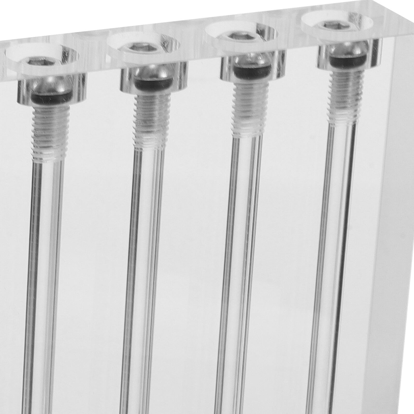 NOLITOY Probador de Calidad y Viscosidad de Aceite de Motor para Automóvil 5 Orificios, Kit de Prueba de Lubricación Automotriz, Herramienta Precisa para Vehículos y Motos, Uso