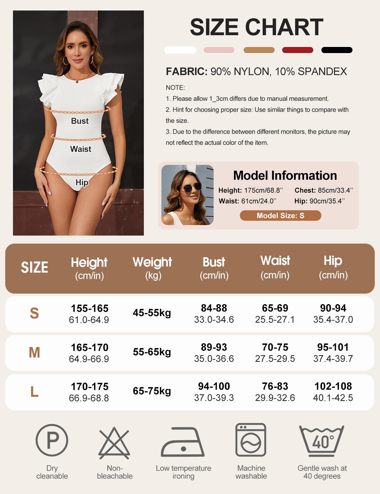 Tuopuda Body Gainant Femme Ventre Plat Invisible T-Shirt Tops Manches Volants Gaine Amincissante Sculptant Minceur Shapewear Bodysuit Combinaison