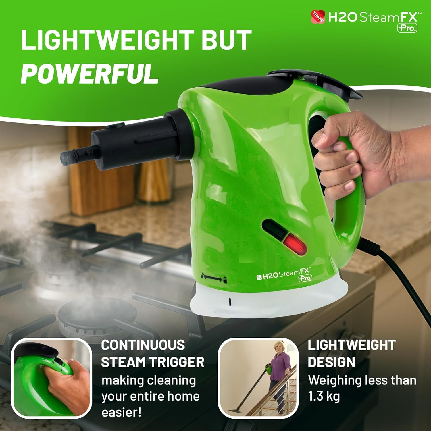 Ｈ20スチームFX Amazon.com - H2O Steam FX Pro Handheld Steam Cleaner | 5-in-1 Spot