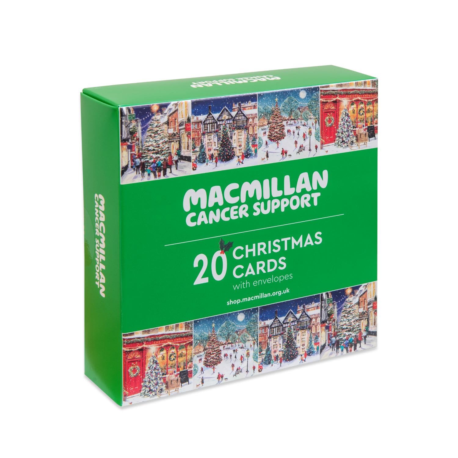 Macmillan Village Scenes Charity Christmas Cards