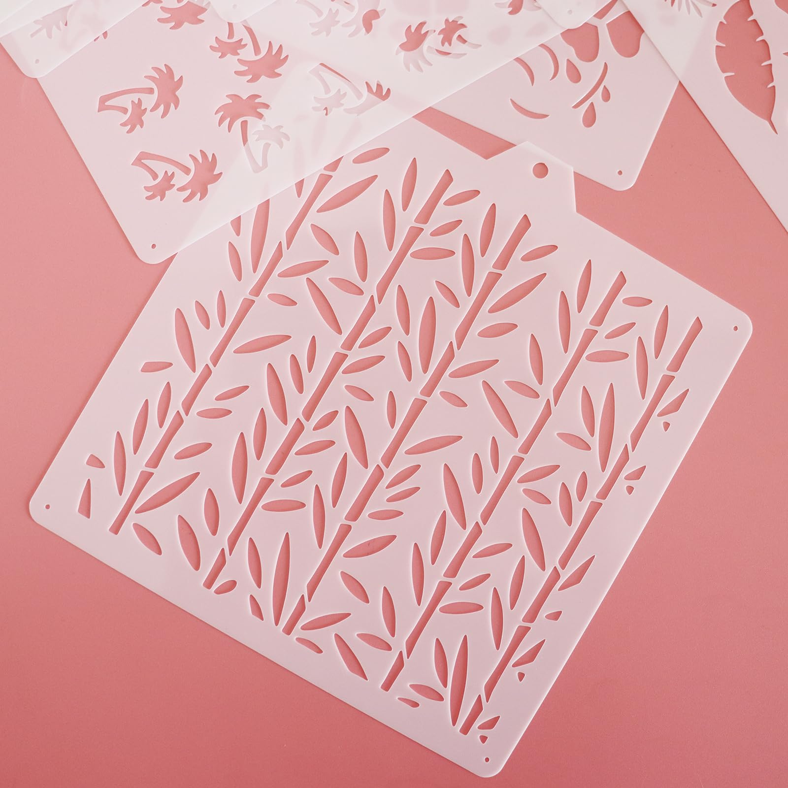 16 Pcs 55x55in Cookie Stencil Baking Stencils For Royal Icing Cookies, Airbrush