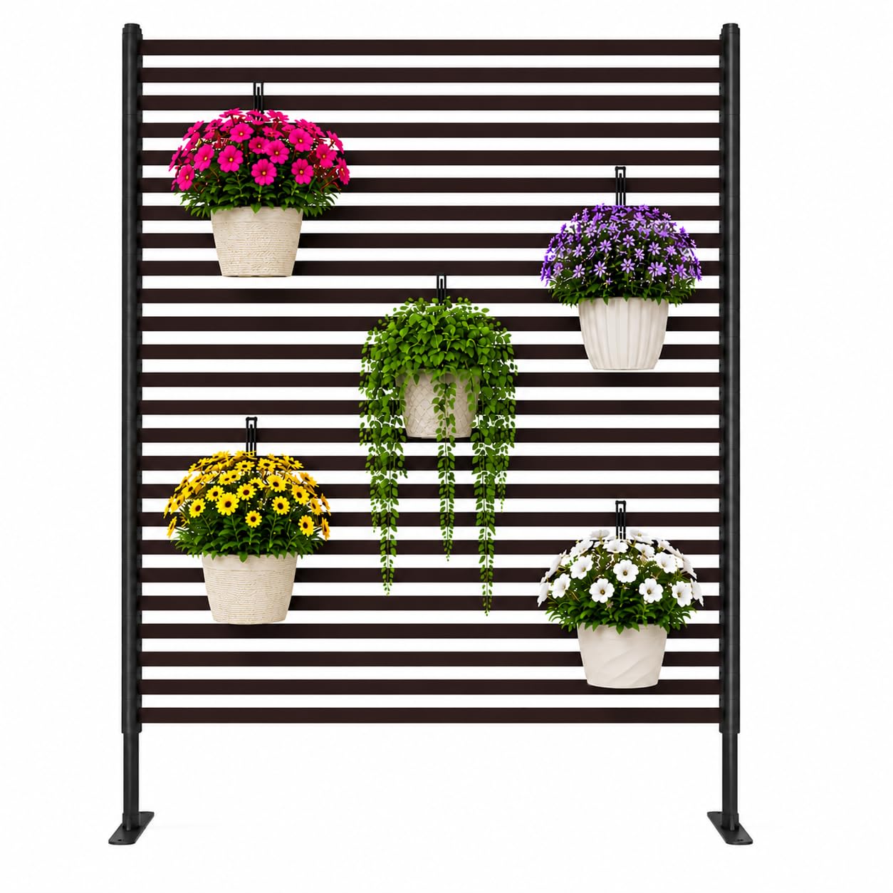 OTOSUNNY Metal Outdoor Privacy Screen