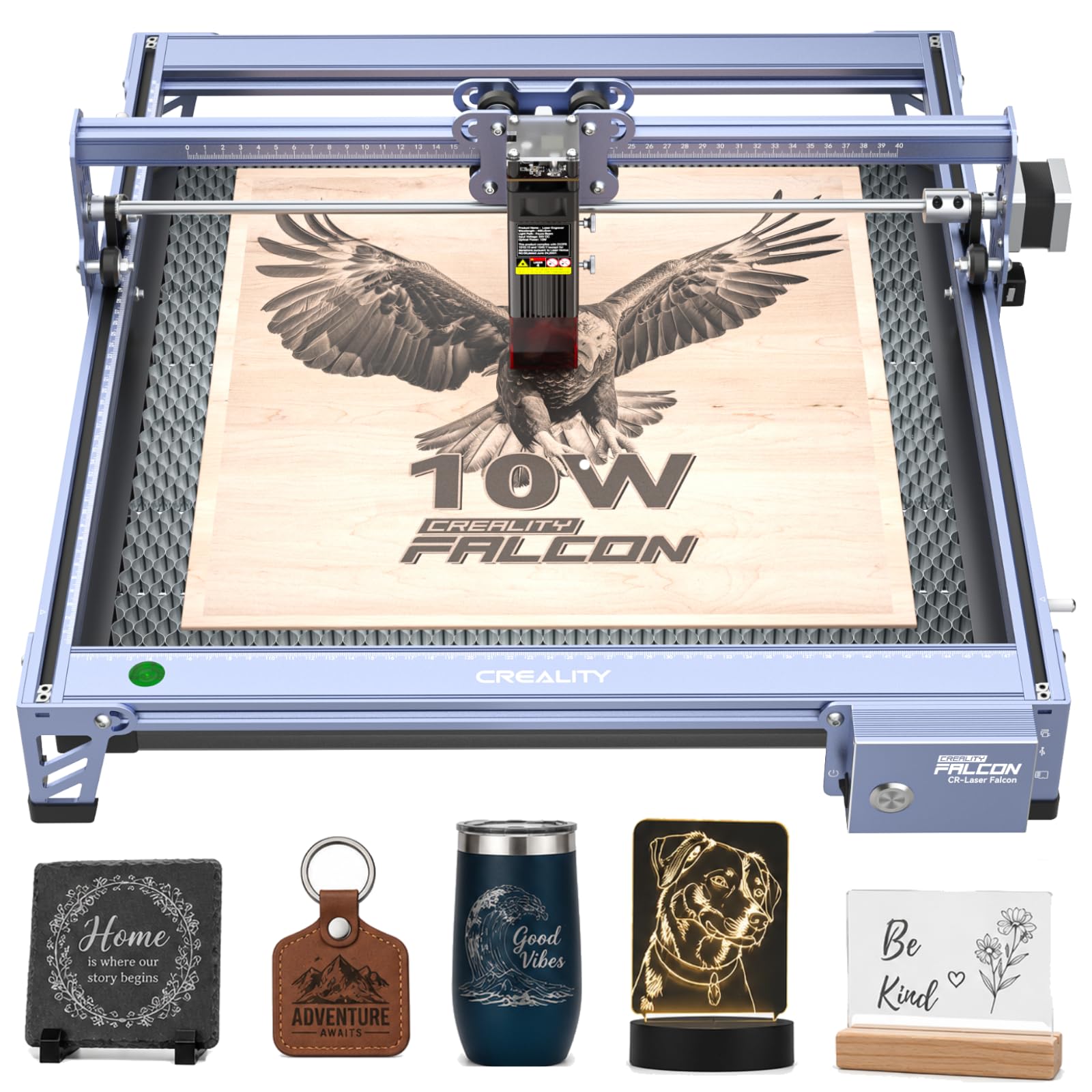Amazon.com: Creality Falcon 10W Laser Engraver, with Honeycomb