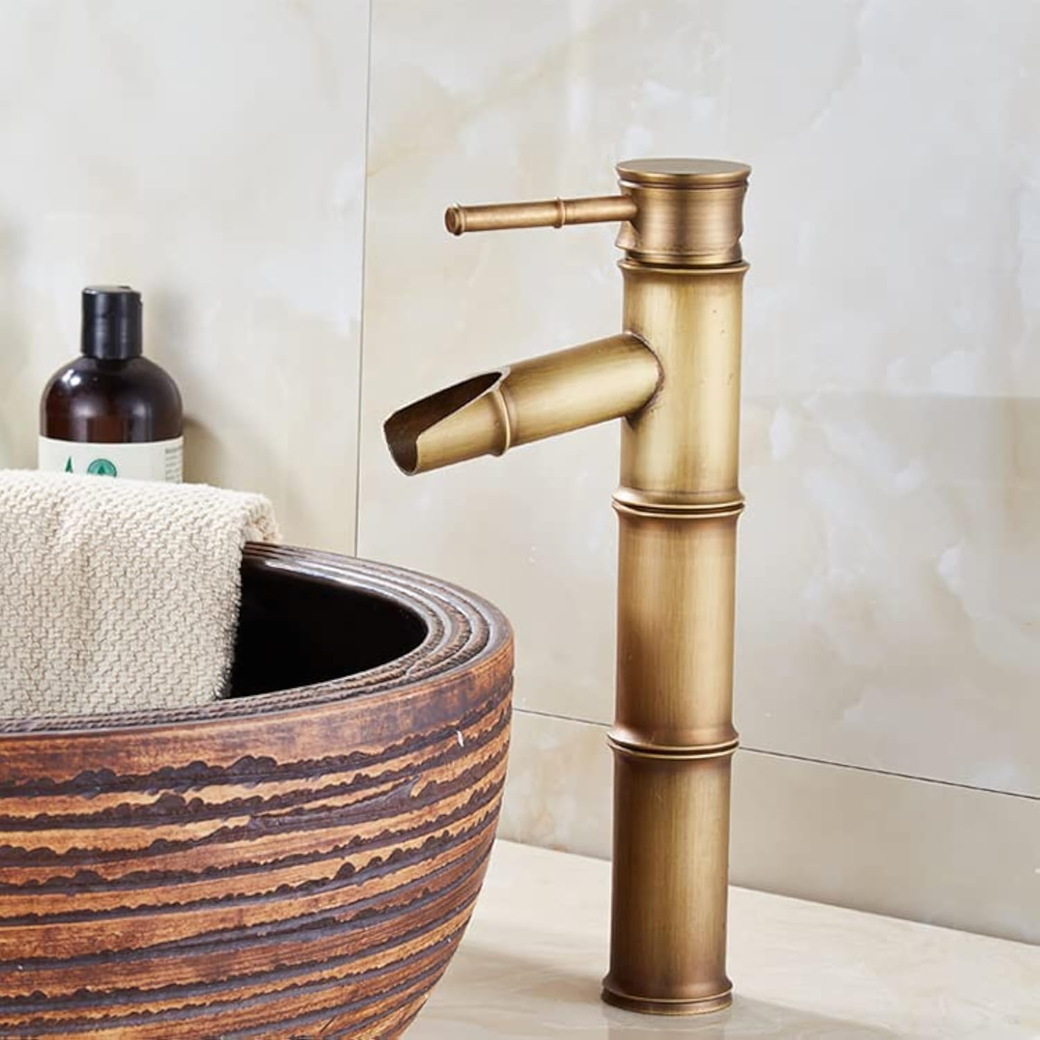 See full amazon price history chart for Aquieen Luxury Series Extended Body Hot and Cold Mixer Brass Basin Tap (Bamboo - Waterfall) Aquieen Luxury Series Extended Body Hot and Cold Mixer Brass Basin Tap (Bamboo - Waterfall) (B08PTDGHKK) Amazon Price History, Amazon Price Tracker