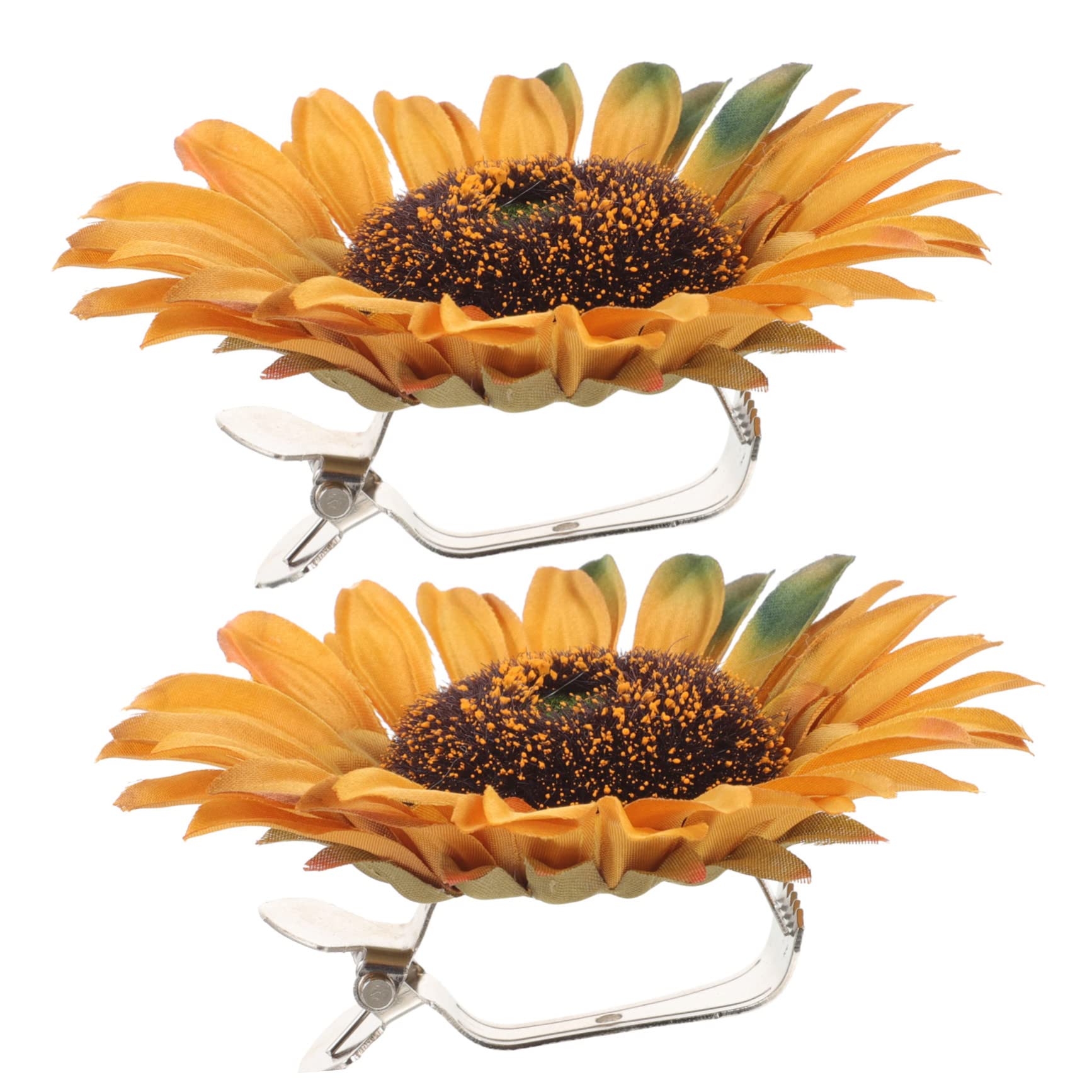 Alipis 8stücke Vorhang Raffhalter Sonnenblumen-Design Dekorative Draperie Clips Für Wohnzimmer Schlafzimmer Und Büro Einfache Anwendung Und Stilvolle Raumgestaltung Ohne Bohren