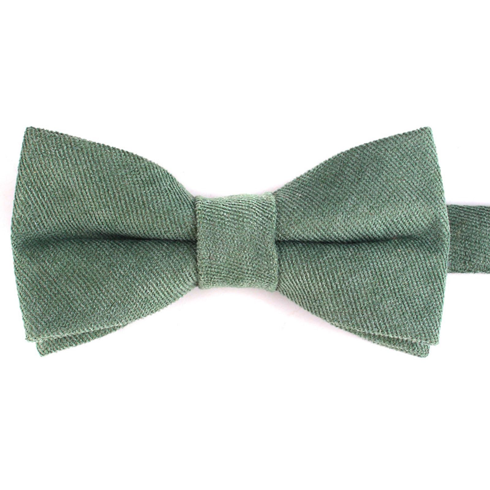 MICFENY Elegant Pre Tied Necktie For Men Easy Clip On Design Modern Wedding Party Accessories