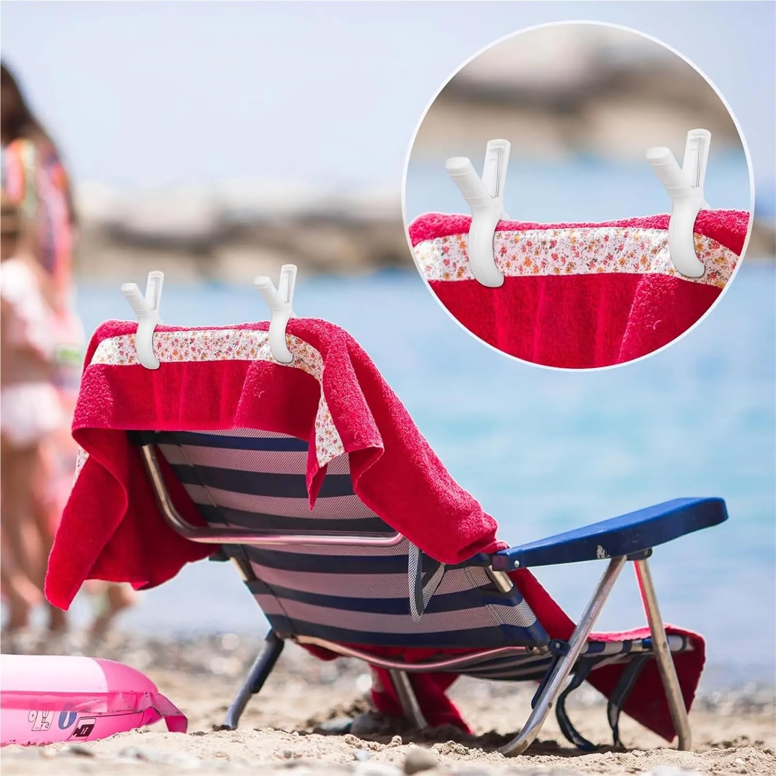 Mollette Per Bucato Mollette for teli da spiaggia resistenti, mollette for lettini prendisole, sedie piscina, crociere, grandi for bucato antivento for stendere il(16 Pack)