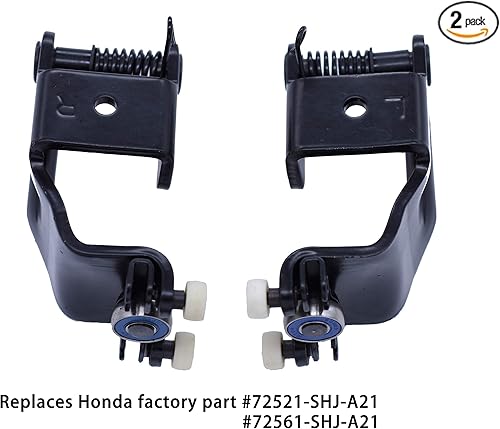 Miniatura 3 de FOKES Conjunto de rodillo de puerta deslizante para Odyssey EX EX-L Touring 2005-2010 Reemplazar # izquierdo 72561-SHJ-A21, 924-128 y derecho