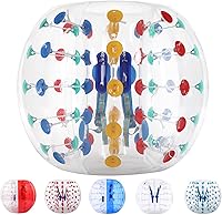 Vista 10 de Balones burbuja de fútbol inflables para adolescentes/adultos, bola de Zorb para el cuerpo de 1,2 m/1,5 m de diámetro, 1 paquete