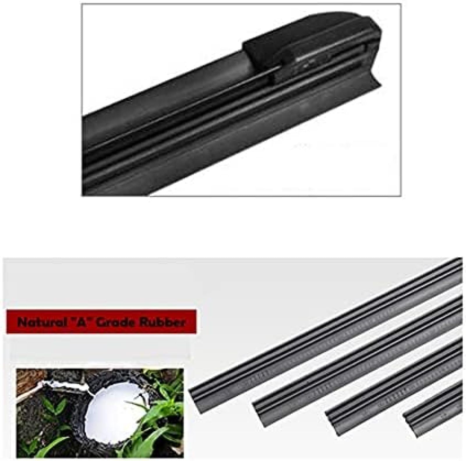 Juego de escobillas limpiaparabrisas Delanteras y traseras de 3 uds, para Smart,ForTwo W451 Coupe 2014 2013 2012 2011 2010 2009 2008 2007 Estilo de Coche