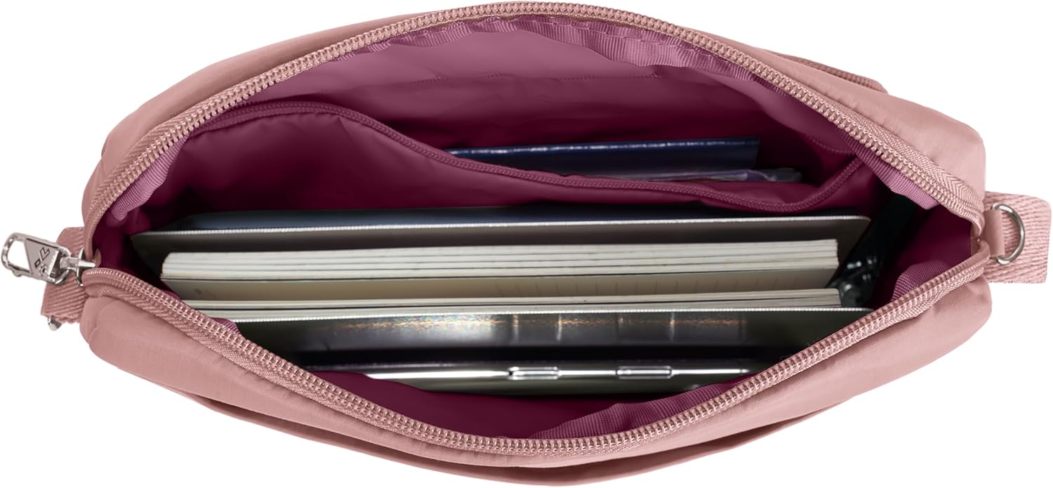 Travelon unisex-adult Travelon Anti-theft Roam East/West Crossbody - Image 7