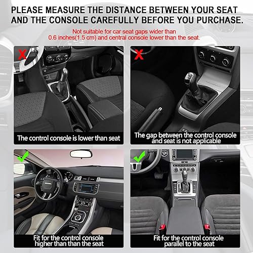 Miniatura 7 de Organizador de espacio para asiento de automóvil, paquete de 2 organizadores multifuncionales para asientos de automóvil, caja de almacenamiento
