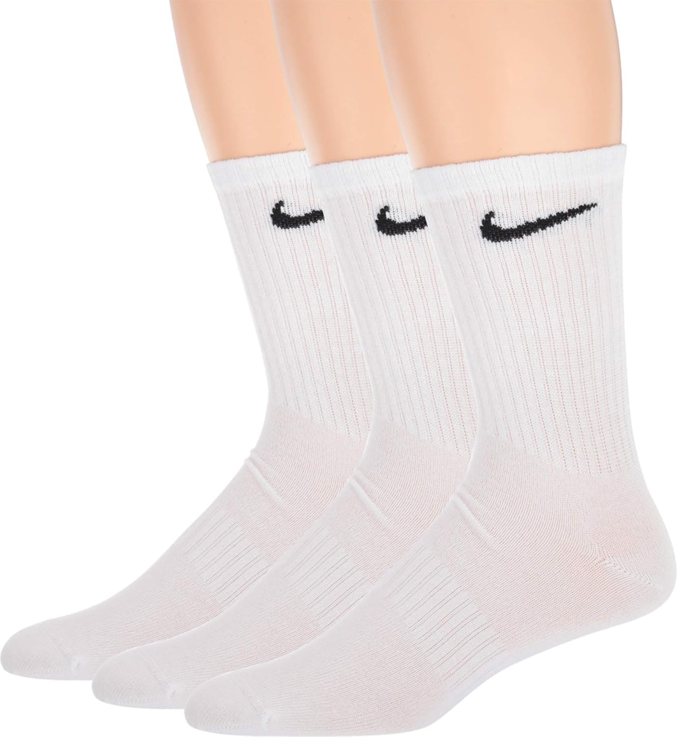 Nike Unisex Everyday Lightweight Crew Training Socks (3 Pair)