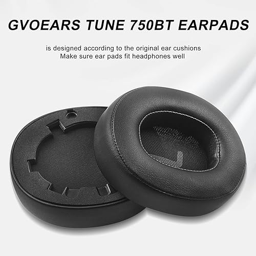 Miniatura 6 de Almohadillas de repuesto para auriculares JBL Tune 750BT Tune 700BT / 710BT / 700BTNC / 750BT / 760BTNC almohadillas para auriculares con espuma