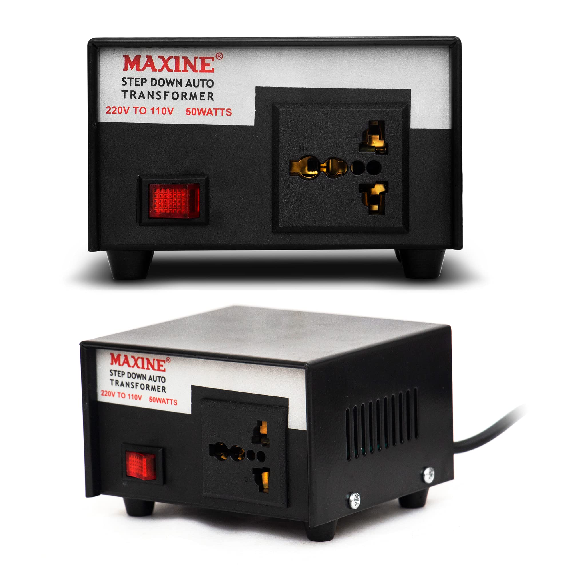 Maxine 50 W Voltage Convertor for America USA /Canada Products to be Used in India 220v to 110v (120v)-image-9