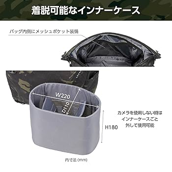 Amazon.co.jp: ハクバ 【Amazon.co.jp限定】HAKUBA カメラバッグ