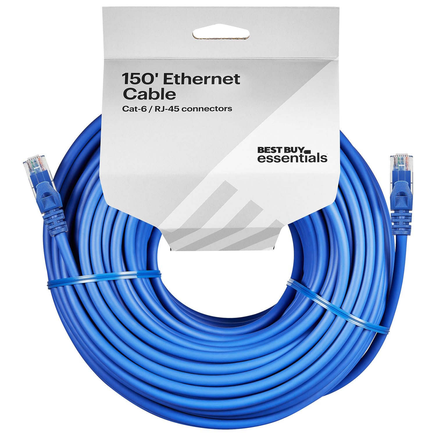 Best Buy Essentials Accesorios de red: adaptadores USB y USB-C a Ethernet, cables Ethernet, cables para el hogar, la oficina y los juegos (cable Ethernet Cat 6 de 150 pies)