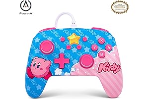 PowerA Enhanced Wired Controller for Nintendo Switch - Kirby