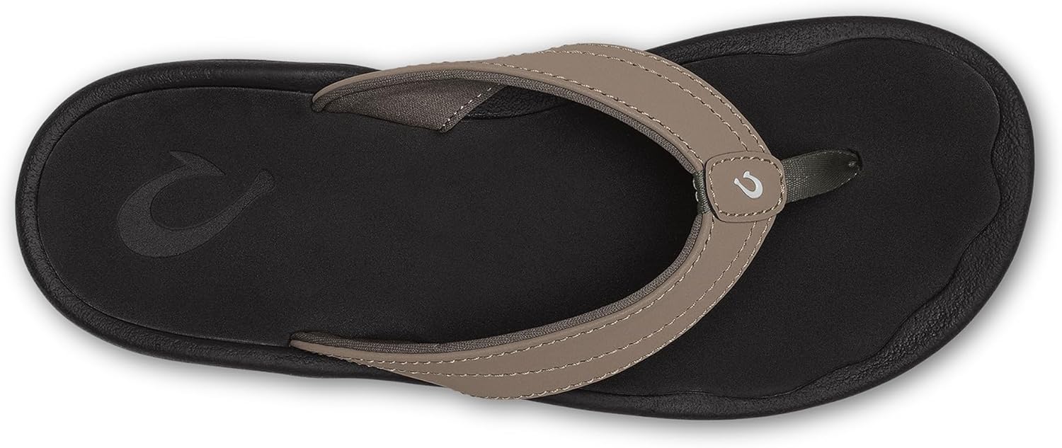 OLUKAI Ohana Women's Beach Sandals, Water Resistant Flip Flops, Arch Support & Comfort Fit, Lightweight & Durable,