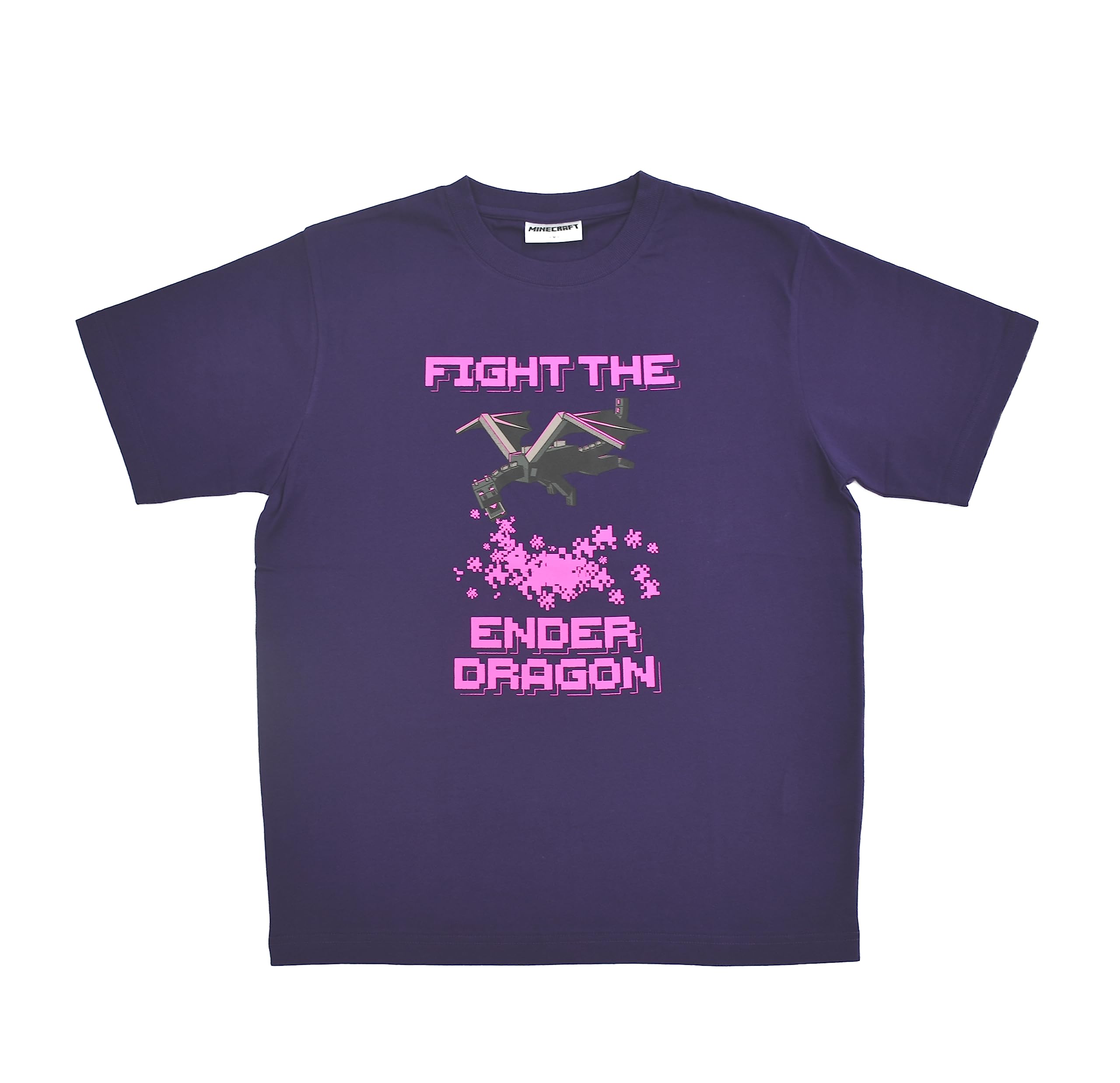 Amazon.co.jp: MINECRAFT エンダードラゴンTシャツ パープル Mサイズ 