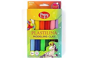 Pepy Plastilina Reusable and Non-Drying Modeling Clay