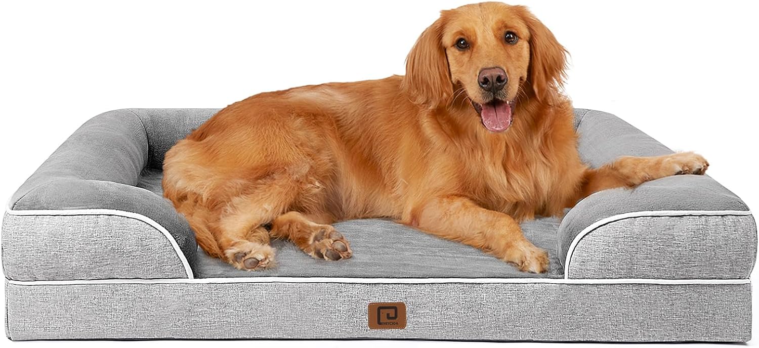 EHEYCIGA Orthopedic Dog Beds Large Sized Dog