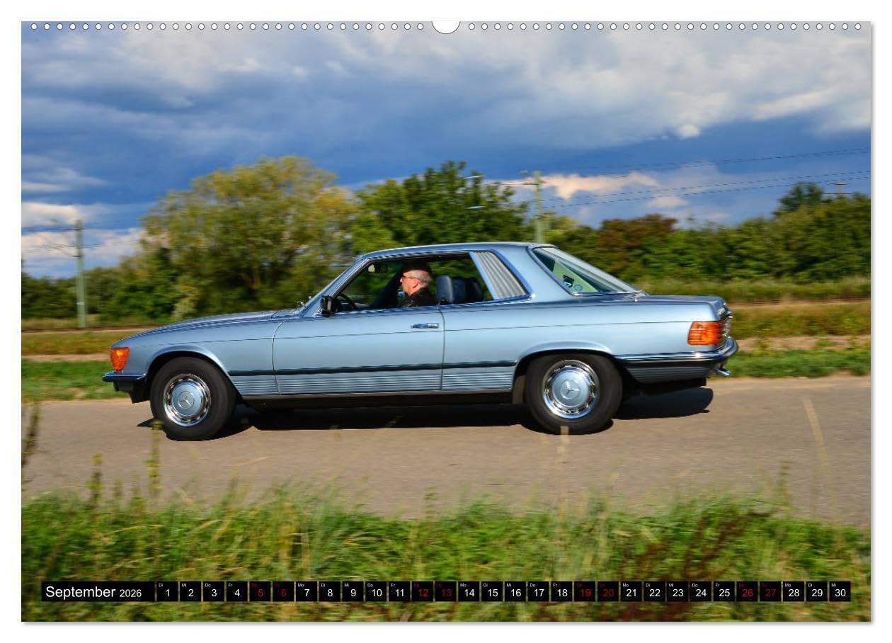 SLC Eleganz hat einen Namen (hochwertiger Premium Wandkalender 2026 DIN A2 quer), Kunstdruck in Hochglanz: Ein Klassiker aus dem Schwabenland (CALVENDO Mobilitaet)