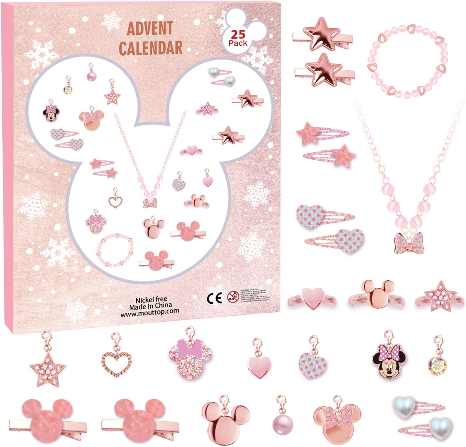 Calendrier de l'Avent , Licorne Calendrier de Compte à Rebours de Noël