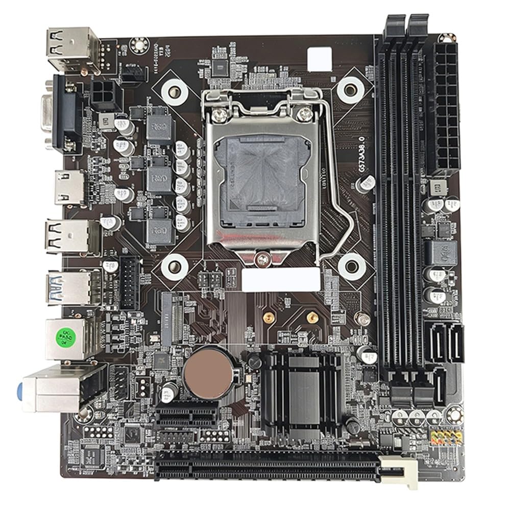 Placa Base H81 LGA1150 DDR3 Soporte Dual Channel para Uso Diario
