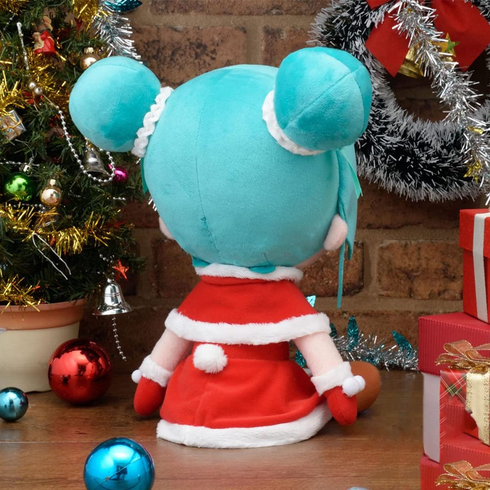 Zhongkaihua Miku Plüsch-Anime-Anhänger, weich, gefüllt, 32 cm, 4 Stück | Mit Baumwolle gefüllt, Manga-Merch-Geschenke, Sammlerstücke, Ornament, Heimdekoration