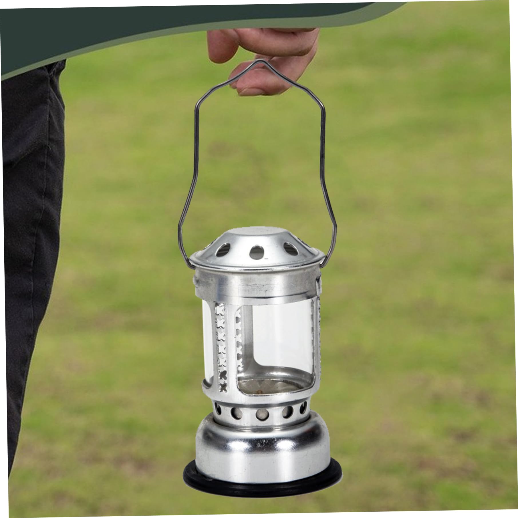 Candela in campeggio 4.33 x 2.76 Candele da campeggio Attrezzatura d'argento Outdoor 80LUX