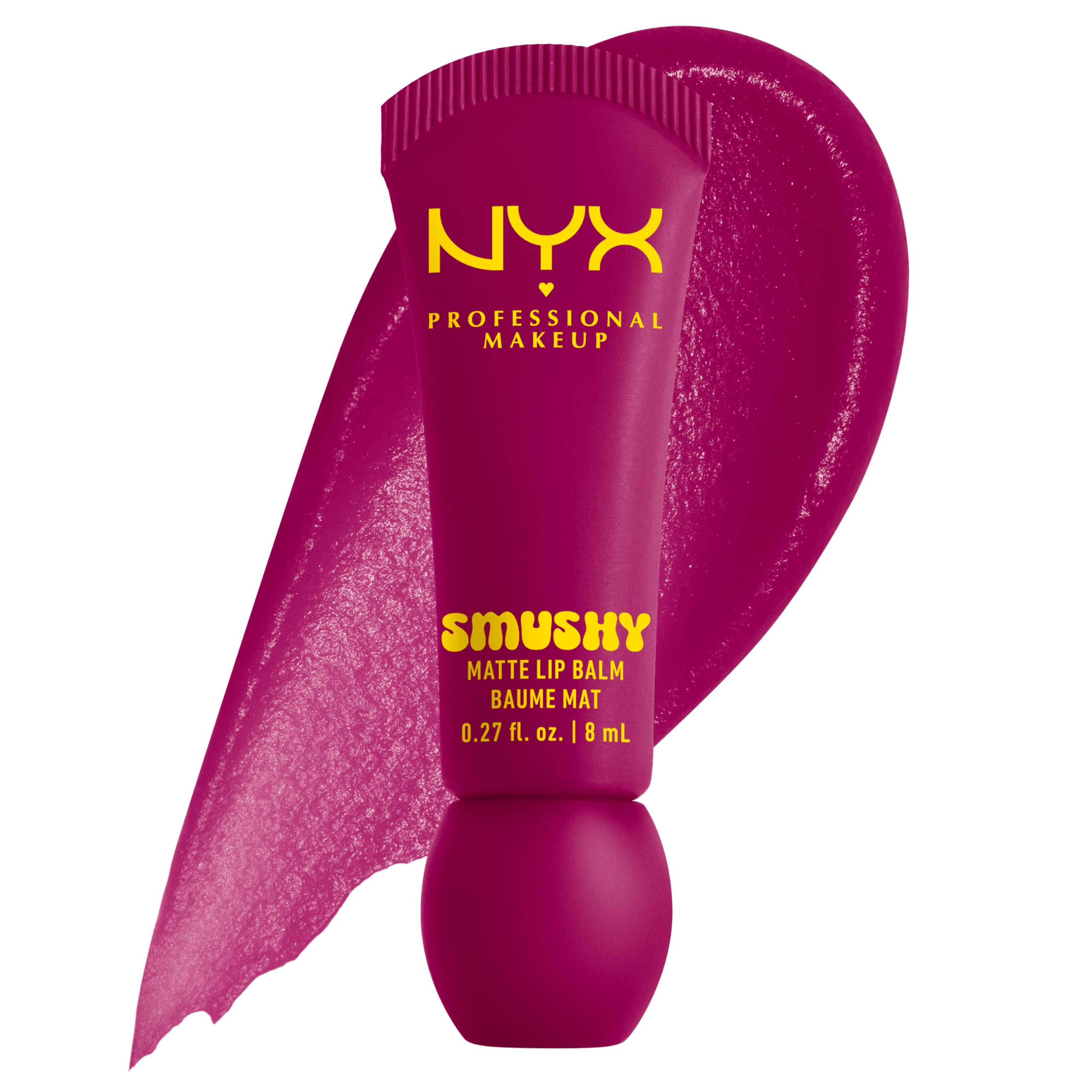Nyx Professional Makeup Smushy, Matte Lip Balm, Soft Diffused Colour, Matte Finish